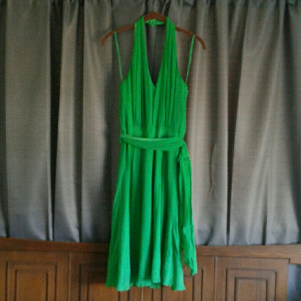Green Nine West dress